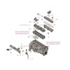 cummins 4024945 upper gasket set 3099122 top gasket set - nta855