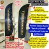 flag banner 4m/flying banner 4m+poster fabrics satin hi end+24 jam-5