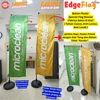 beach flag banner/flag banner 4m+poster fabrics satin hi end+24 jam-4