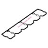 cummins 3939284 valve cover gasket 3943303 3943864
