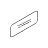 cummins 4337596 oil pan gasket - isb qsb