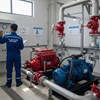 pompa hidran 500gpm paket komplit hydrant pump non silent case