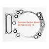 mcbee interstate m-4334080 4334080 gasket 4959089 - kta19 - genuine