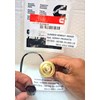 cummins 3090641 switch 0.1 mpa 2214 oil pressure sensor oli - 2 legs-1