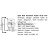 bolt konektor 25mm / splitbolt 25mm / split bolt connector 25mm-1