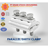 parallel earth clamp aluminium 16-50mm import