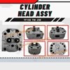 cylinder 705700-11701 cylinder head assy 70570011701 cylinder