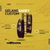 gelang karet deboss inkfilled custom design | aksesories promosi