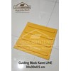 guiding block karet jembrana - wa: o8122833o4o - rubber tactile - og