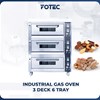 industrial gas oven 2 / 3 deck-1