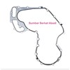 tm 225-8287 gasket timing cover 225 8287 2258287 - genuine made in ita