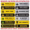 papan nama dada/name tag instansi pns asn korpri pemkot pemkab magnet-7