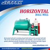 horizontal ball mill.
