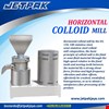 horizontal colloid mill