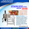 stainless steel mixing tank