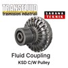fluid coupling ksd c/w pulley
