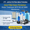 titip impor peralatan water treatment wtp ro uf mbr membrane