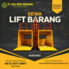 sewa lift barang 1–4 ton bandung | rental lift material proyek