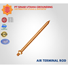 air rod terminal 3/4 x 500mm(50cm) - splitzen tembaga murni 99.9%