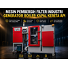 mesin pembersih filter industri generator boiler kapal kereta api