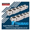 tsubaki super stainless chain tsubaki stainless roller chain
