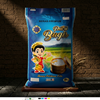bikin brandmu naik kelas! karung beras 20kg premium tebal kilap elegan-1