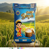 bikin brandmu naik kelas! karung beras 20kg premium tebal kilap elegan-2