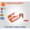 c-clamp tembaga 120mm - 120mm - klem compression connector