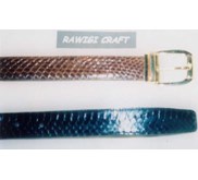 Belt from snake skin, code RWG 029