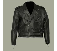 Jaket Kulit Olah Raga (Sport Leather Jacket) Model H02