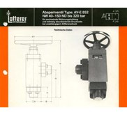 WATER HYDRAULIC - FRITZ LOTTERER GmbH