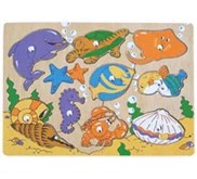 Puzzle Magnet Under the Sea (Dolphin)