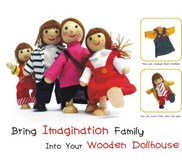 Doll Family - 4 pcs