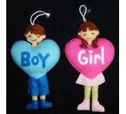 Knop Boy & Girl