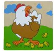 Square Picture Puzzle (Chicken)