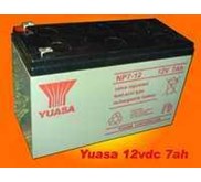 battery/ aki kering ups 12vdc 7ah dan 17, 2ah yuasa