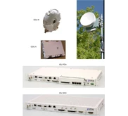 Radio IP 32E1 & 4 ports 16~ 100 Mbp Ethernet, 7 GHz, Merk PMX, Ada Baru Ada Bekas