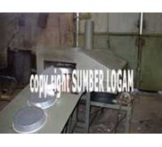 Mesin Pengering konveyor briket batubara