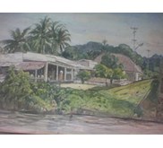 Rumbai Caltex (Water colour)
