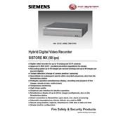 Siemens DVR (Digital Video Recording) Siemens Sistore MX3232