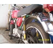 Honda CB 100 ' 77 Merah Cabe antik