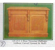 CS 013 2 door victorian chiffoner