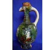 Sancai Glazed  Spout Chicken Kendi_Tang Dynasty