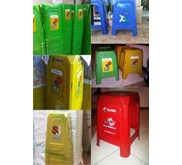 sablon di kursi plastik