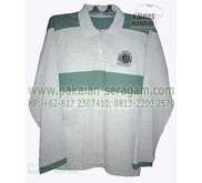 KKV-P02 Kaos (T-Shirt) Berkerah (Wangki) Tangan Panjang Variasi 1