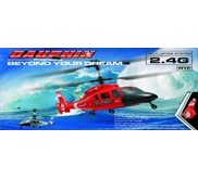 RTF Dauphin 2.4G (digital servo)