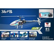 RTF Dragonfly 36#B Belt Transmission 3D Helicopter