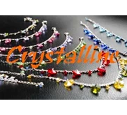 Gelang hati Swarovski