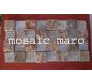 mosaic wall cladding, d-pink