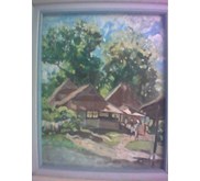 Oil painting from Minangkabau